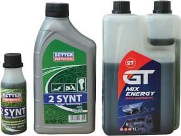 Olio Sintetico Better Protective 2 Tempi per Miscela Motori 1 l 20 Pezzi