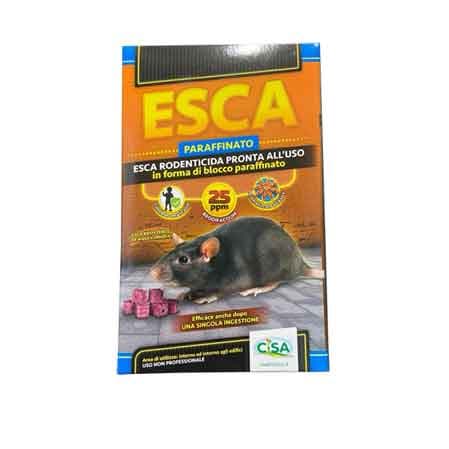 Esca Topicida in Blocco Paraffinato 300 Gr Cisa Adriatica - 2
