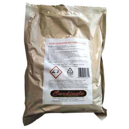 Metabisolfito di Potassio Additivato per Mosti e Vini 1 kg - 2