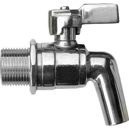Rubinetto Inox a Sfera per Contenitore ¾ - 2