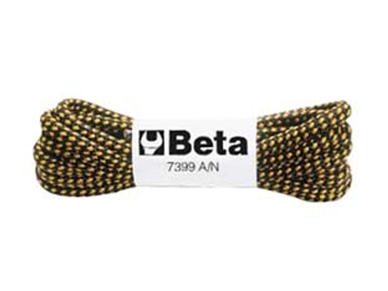 Set 10 Paia di Lacci Scarpe 120 cm Arancione Nero Beta - 2