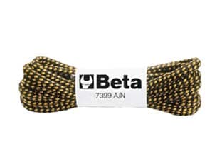 Set 10 Paia di Lacci Scarpe 120 cm Arancione Nero Beta - 2