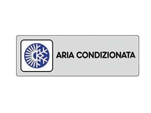Targhetta Adesiva Aria Condizionata 15 CMX5H 10 Pezzi - 2