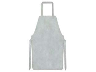 Grembiule da Lavoro in Crosta Grigio 60 CMX90 - 2