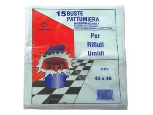 Sacco Pattumiera Biodegradabile per Rifiuti Umidi PZ.15 43 CMX48 175 g 40 - 2