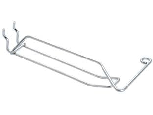 Ganci a 2 Fili con Portaprezzi Semplici per Pannelli Forati Ø Cod 323277 - 2