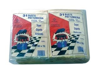 Sacco Pattumiera con Laccio di Chiusura Giallo PZ.31 60 CMX70 600 g 20 - 2