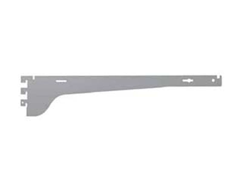 Mensola 3 Ganci Passo 25 3A Verniciata Grigio RAL 7035 400 mm Portata 90 kg - 2