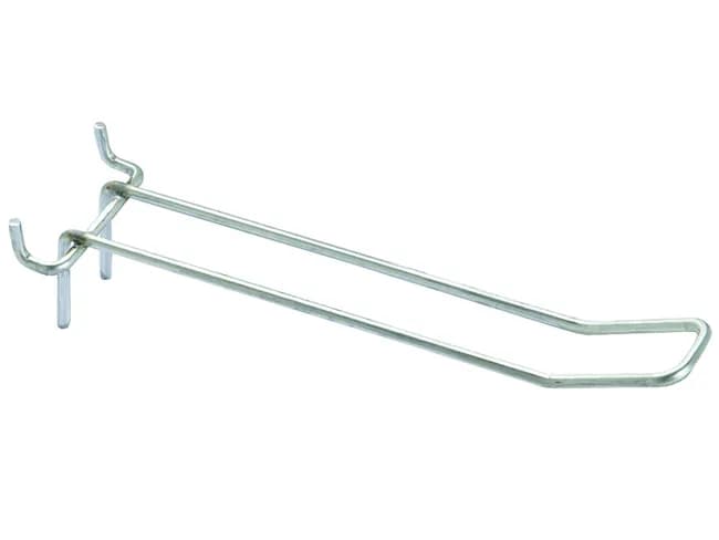 Ganci a Sostegno Doppio Larghi per Pannelli Forati Ø 3,8 mm 10 Cod 414425 - 2