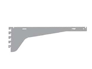 Mensola 5 Ganci Passo 25 5A Verniciata Grigio RAL 7035 600 mm Portata 180 - 2