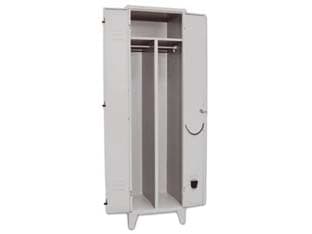 Armadio Spogliatoio Sporco Pulito a Due Ante Montato 50 CMX50X180H - 2