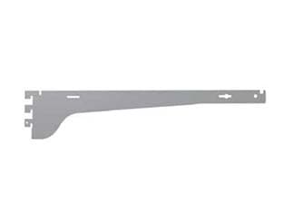 Mensola 3 Ganci Passo 25 3A Verniciata Grigio RAL 7035 500 mm Portata 80 kg - 2