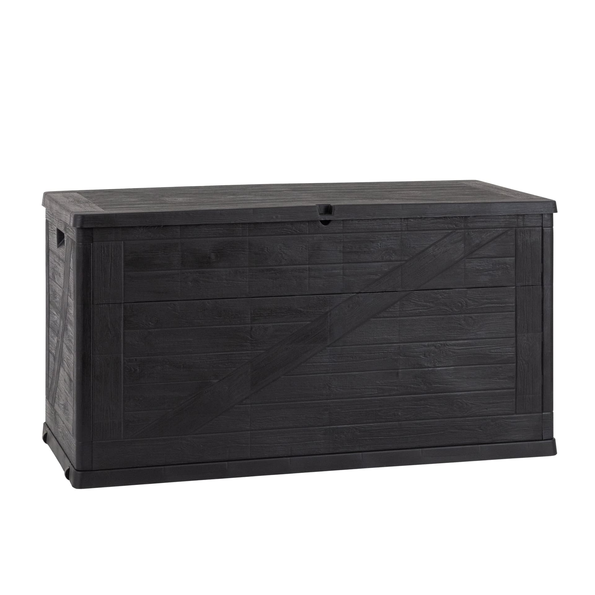 Baule Multiuso da Esterno Portofino Plus 420 Litri in Resina Effetto Rattan - 2