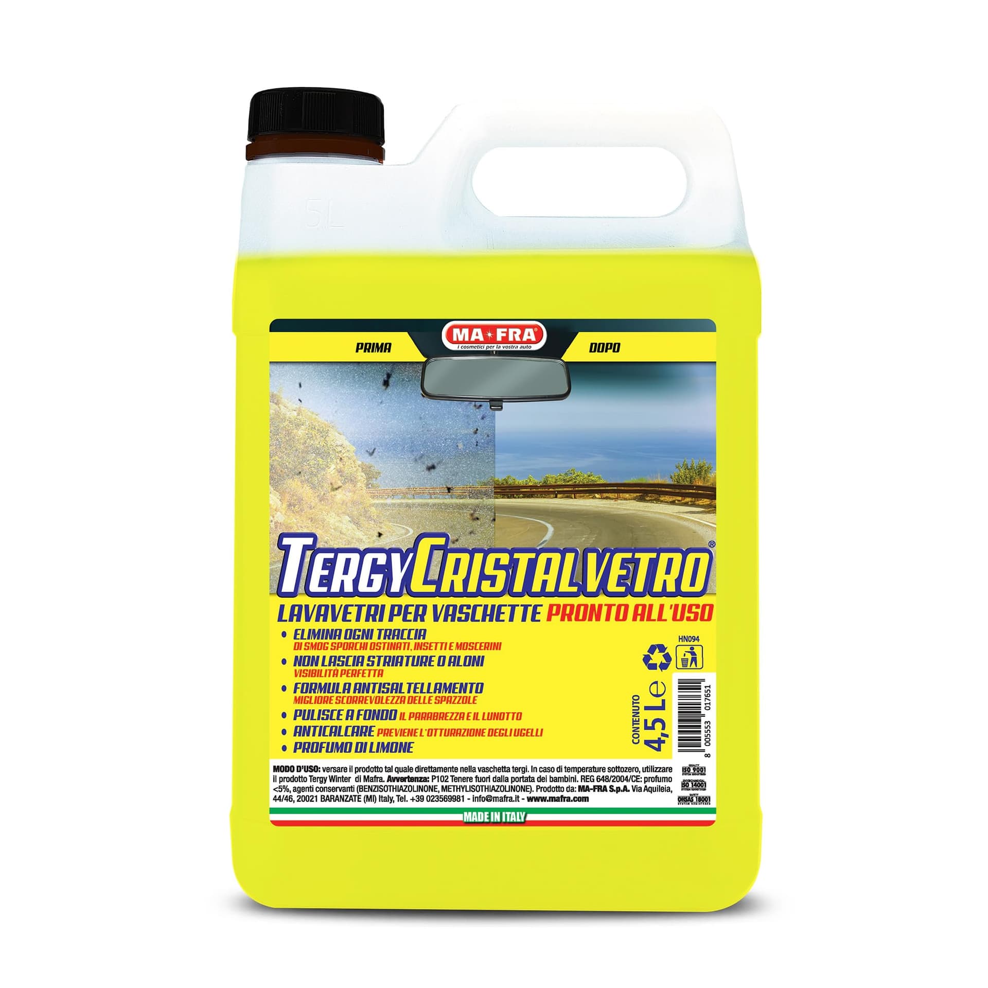 Lavavetri Pronto All Uso Tergy Ma fra 4500 ml - 2