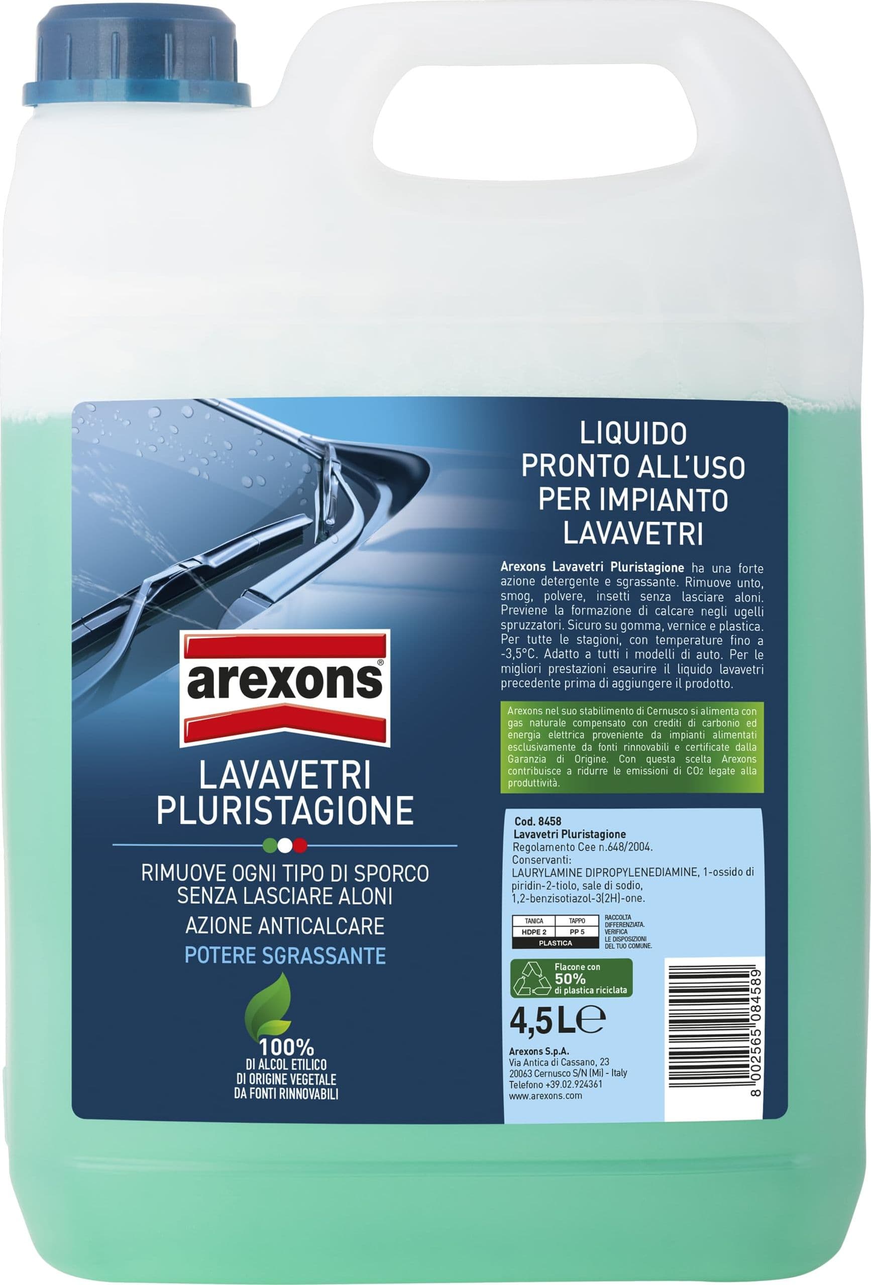 Lavavetri Pluristagionale Arexons 4500 ml - 2