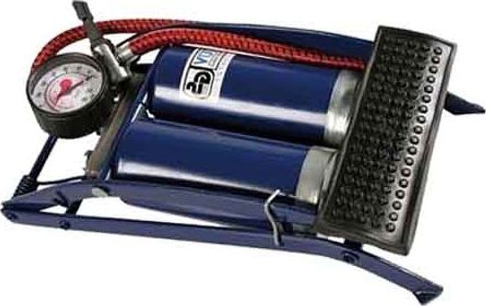 Pompa a Pedale Doppia Pressione Max 7 Bar - 2