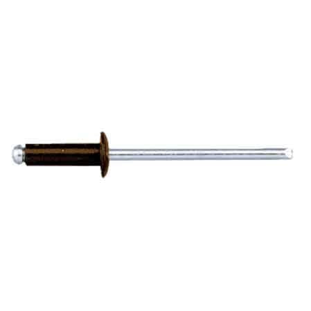 Rivetto a Strappo Testa di Moro 4,0 x 10 mm Tecfi 100 Pezzi - 2