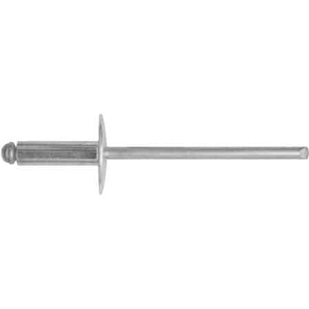 Rivetto a Strappo Testa Larga 4,8 x 20 mm Tecfi 50 Pezzi - 2