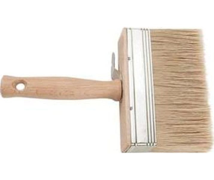Plafoncino Setola Bionda Manico Legno 70 MMX30 Feudo 12 Pezzi - 2