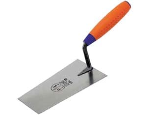 Cazzuola Punta Quadra ART.946 I Inox 180 mm Pavan 6 Pezzi - 2