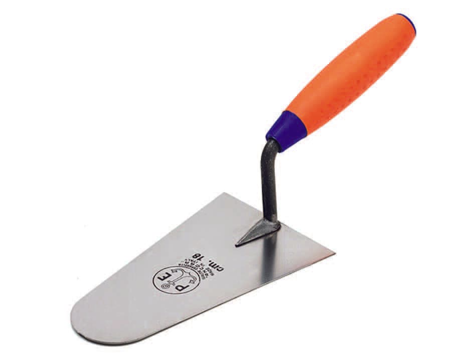 Cazzuola Punta Tonda ART.941 I Inox 180 mm Pavan 6 Pezzi - 2
