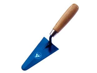 Cazzuolino Punta Tonda Manico Legno 140 mm Alte 6 Pezzi - 2