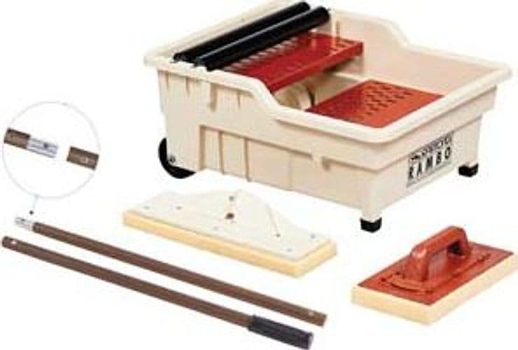Vaschetta Lavaggio Rambo 40 l Kit Griglia 2 Rulli e 2 Frattoni 60 - 2