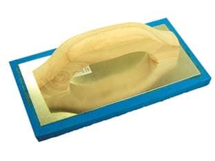 Frattone in Spugna Blu Manico Legno 21,5 CMX13,5 Alte 2 Pezzi - 2