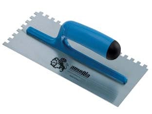 Frattone Dentato per Colla in Acciaio con Manico in ABS 28 CMX12 6 Pezzi - 2