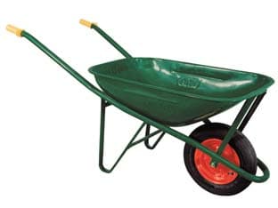 Carriola per Edilizia con Vasca Verde Smontata 75 l Vasca Verde Vernic - 2