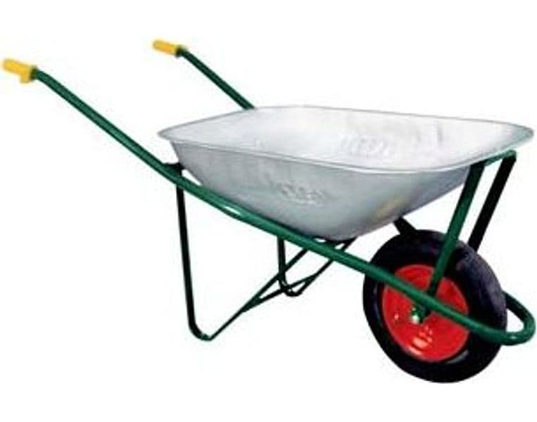 Carriola per Edilizia con Vasca Zincata Smontata 75 l Vasca Zincata – Bpa
