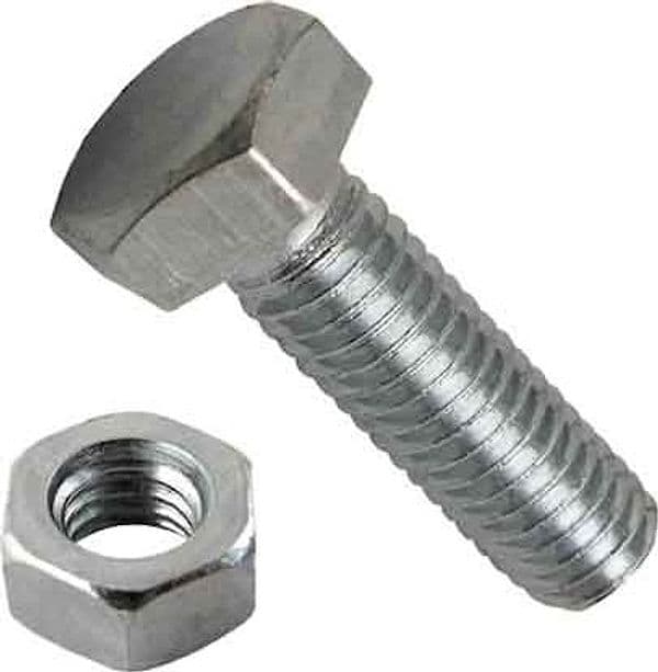Bullone con Dado per Scaffalature M8X16 200 Pezzi - 2