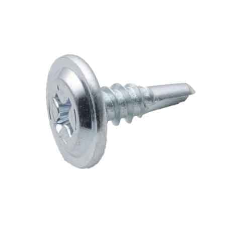 Vite Autoperforante Teks Zincata Bianca Ø 4,2 x 13 mm Akifix 1000 Pezzi - 2