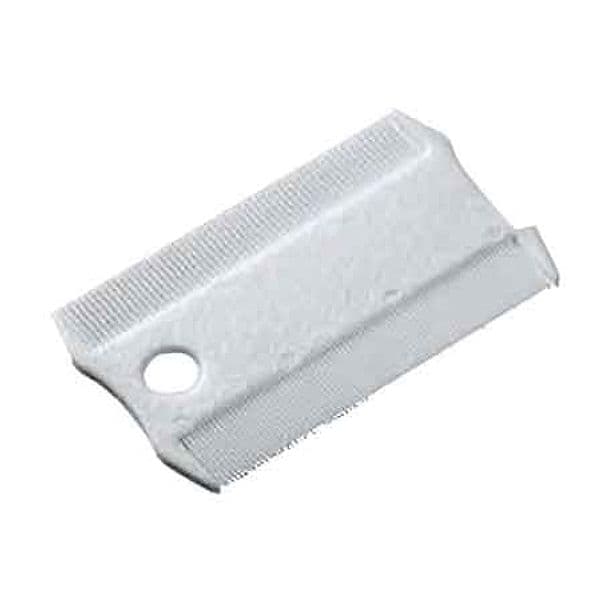 Pettine Antipulci Doppio per Cani e Gatti Cm 8,5 x 5,2 x 0,3H - 2