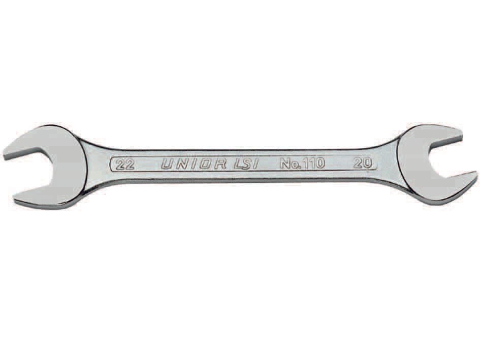 Chiave a Forchetta Cromata Doppia Fissa 25 MMX28 - 2
