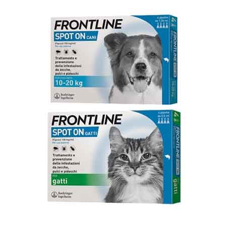 Antiparassitario Spot On Frontline Cani 20 x 40 kg 4 Pipette - 2