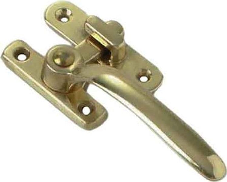Maniglia da Blocco Sx Ottone Lucido - 2