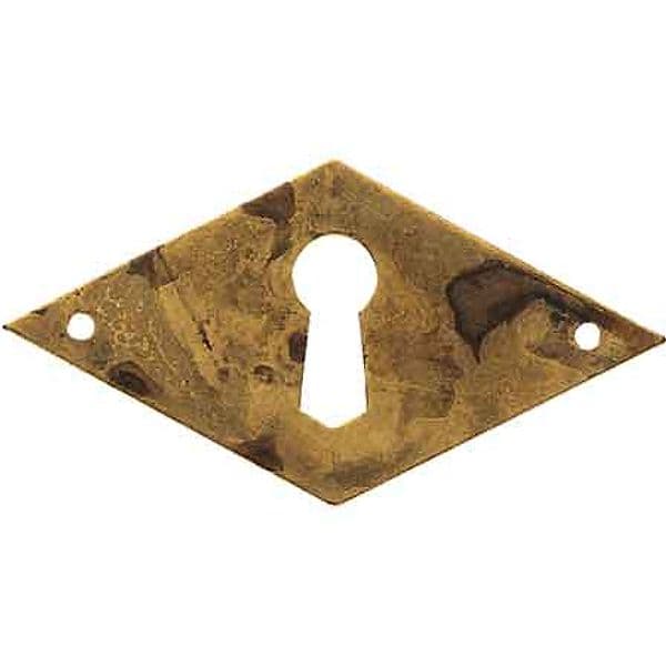 Bocchetta per Mobili 30667 Orizzontale 49 x 25 mm Metal Group Ottone Antico - 2