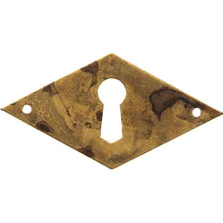 Bocchetta per Mobili 30667 Orizzontale 49 x 25 mm Metal Group Ottone Antico - 2