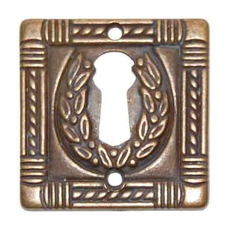 Bocchetta per Mobili 5038 A8 34 x 35 mm Giusti Patinato Antico - 2