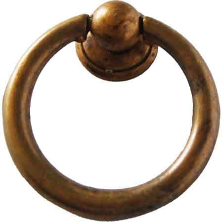 Maniglia per Mobili 09202 33 x 39 mm Metal Group Ottone Antico - 2