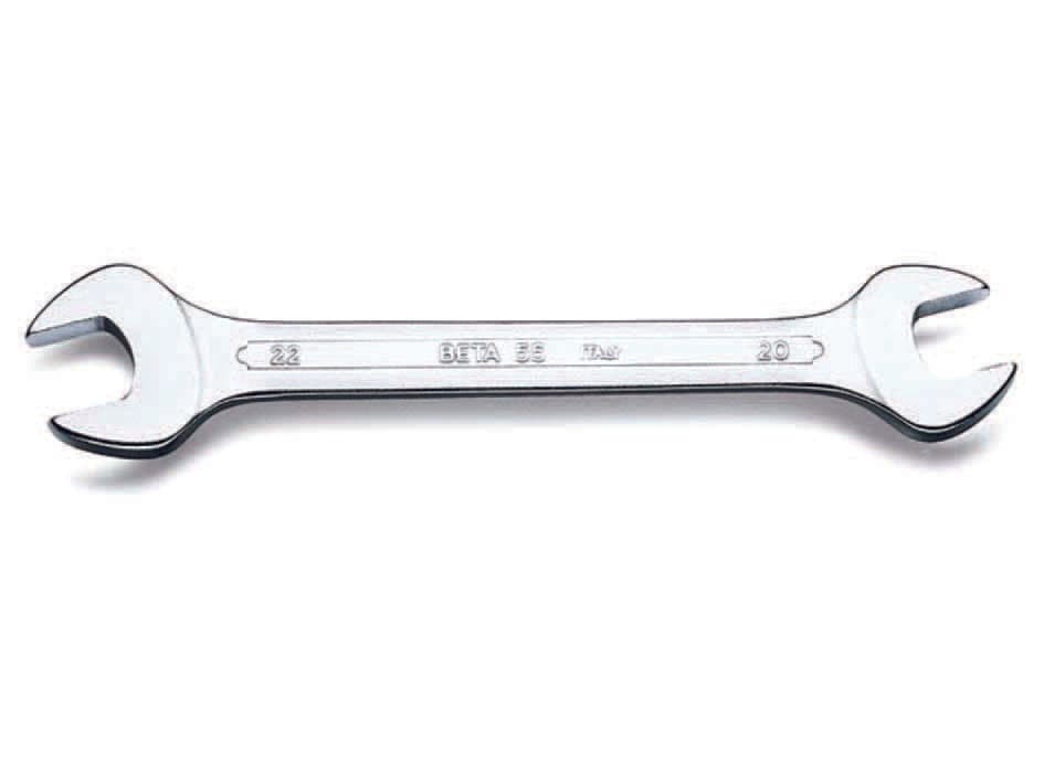 Chiavi a Forchetta Cromate Doppie ART.55 20 MMX22 Beta 2 Pezzi - 2