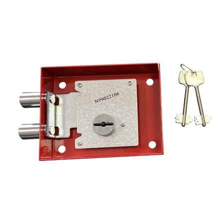 Serratura di Ricambio per Armadio Porta Fucile 3 Posti Ideal Star - 2