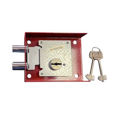 Serratura di Ricambio per Armadio Porta Fucile 5 Posti Ideal Star - 2