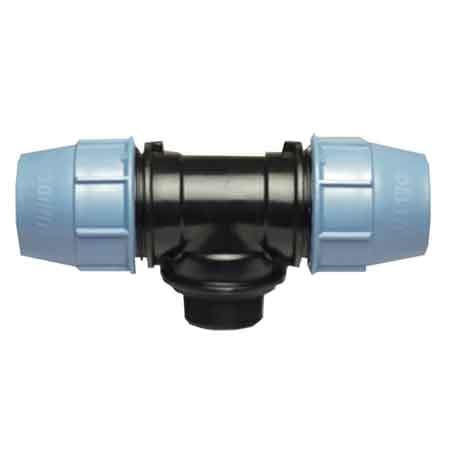 Tee a 90 ° con Derivazione Maschio Ee ? 40 x 1¼X40 - 2