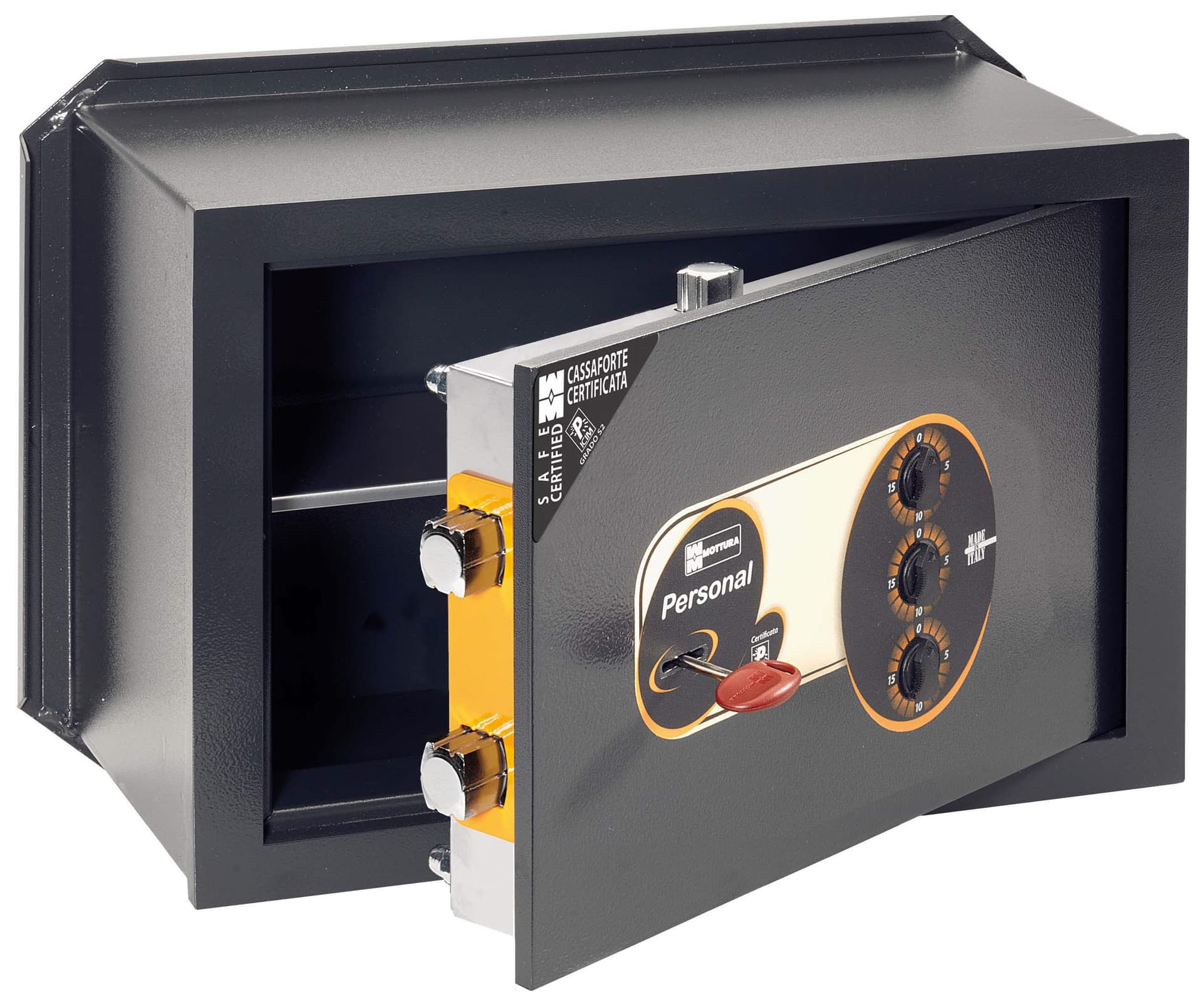 Cassaforte con Chiave e Combinazione Meccanica Personal Mottura 290 x 410 x - 2