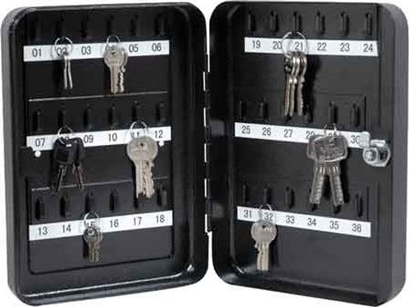 Cassetta Portachiavi Fai 36 Ganci Viro Mm 250 x 180 x 60