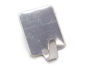 Ganci Adesivi Inox 25 MMX33H 100 Pezzi - 2