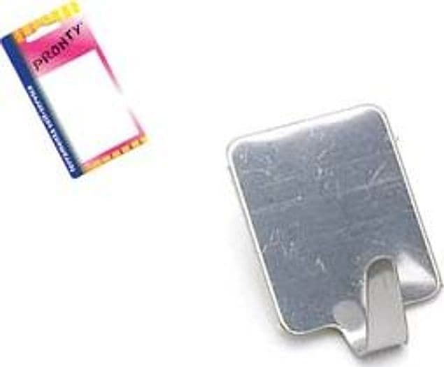 Ganci Adesivi Inox in Blister in BL.2 Pz 12 Blister