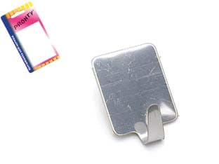 Ganci Adesivi Inox in Blister in BL.2 Pz 12 Blister - 2